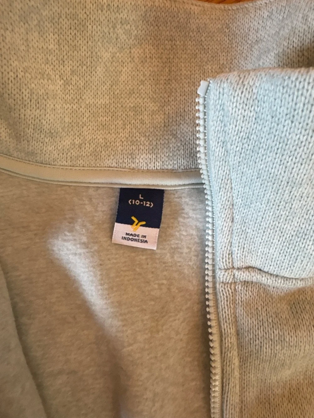 Old Navy Mint Green Half-Zip Fleece Pullover